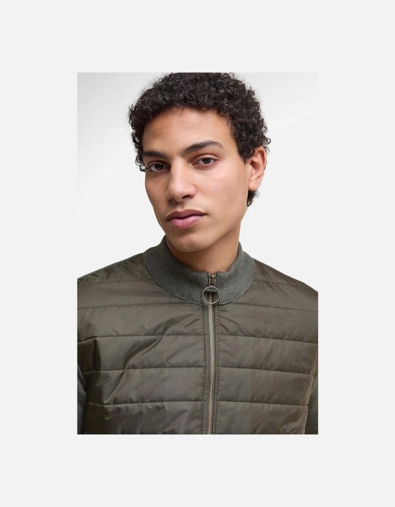 Hybrid Sweater Green