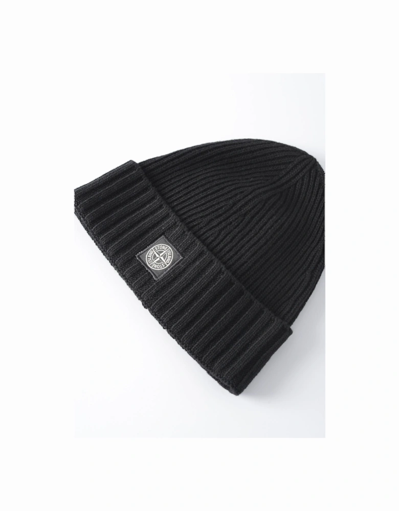 Kids S00M3 Compass Patch Hat Black