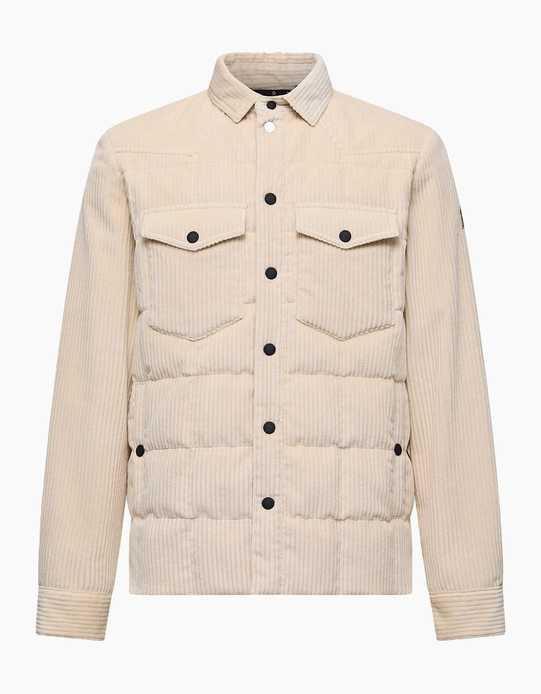 Moncler Men's Gelt Shirt Jacket Beige - Cream - Size: Regular/44