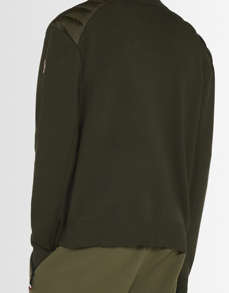 ZIP THROUGH CARDIGAN