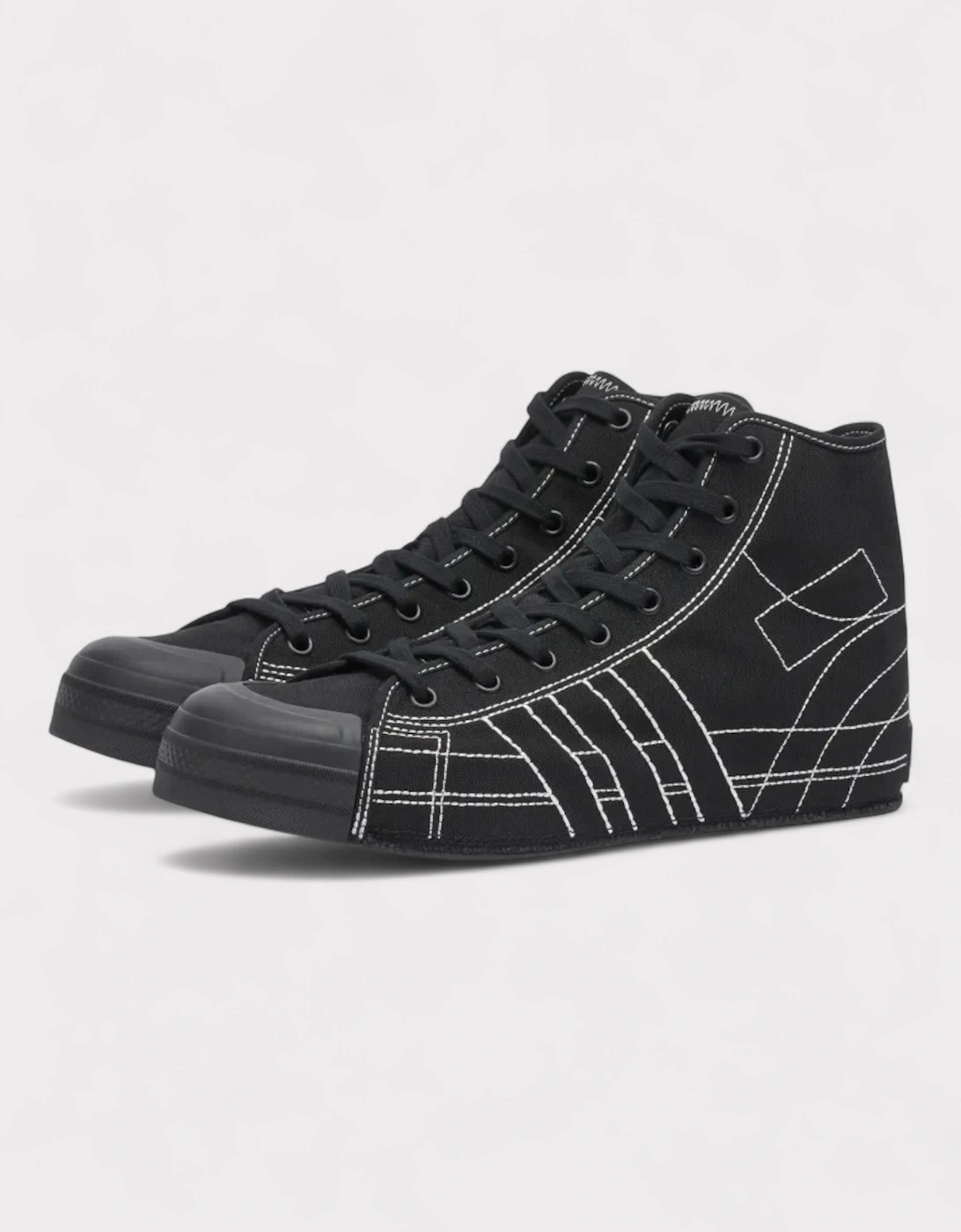Y-3 Nizza Hi Black White