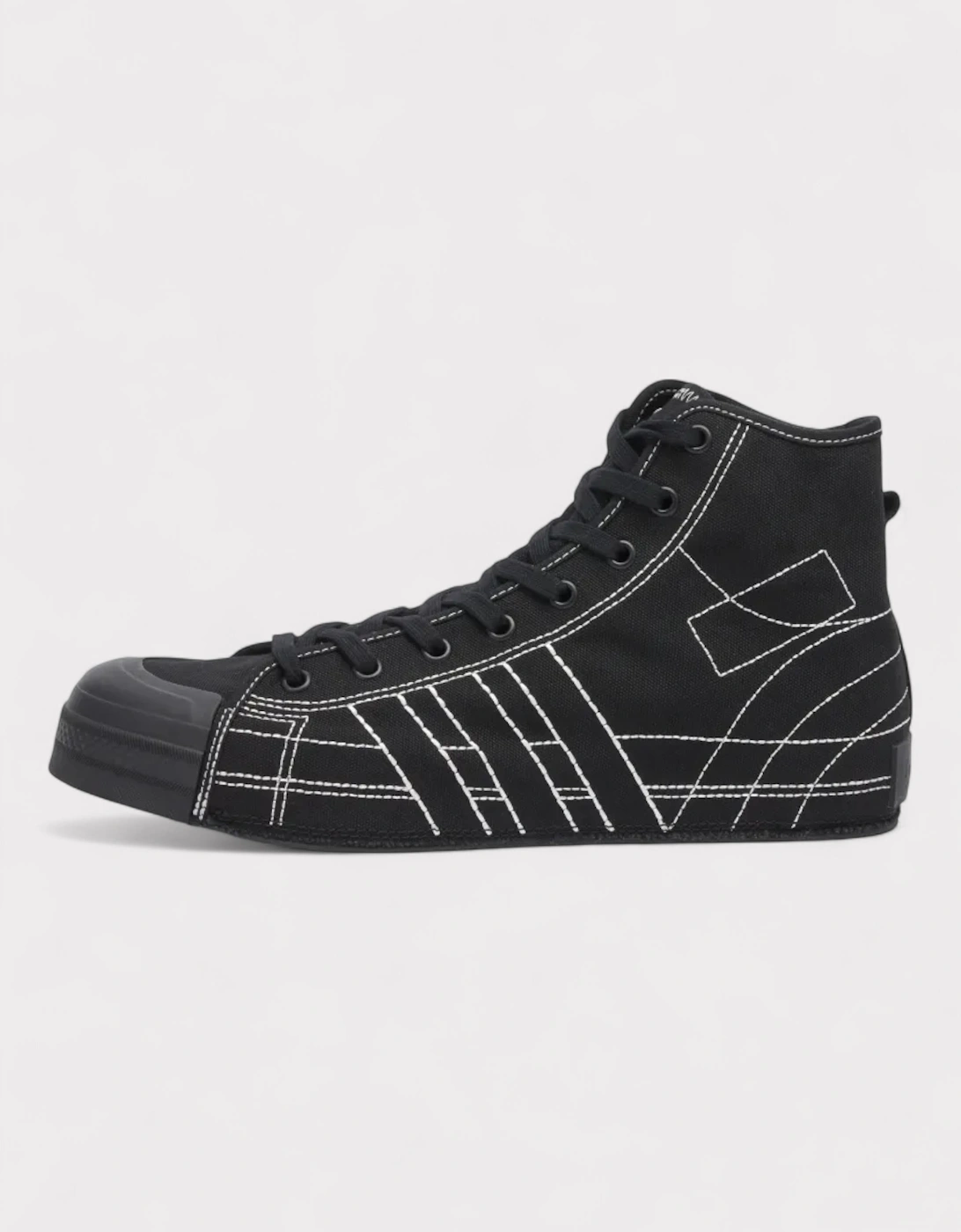 Y-3 Nizza Hi Black White