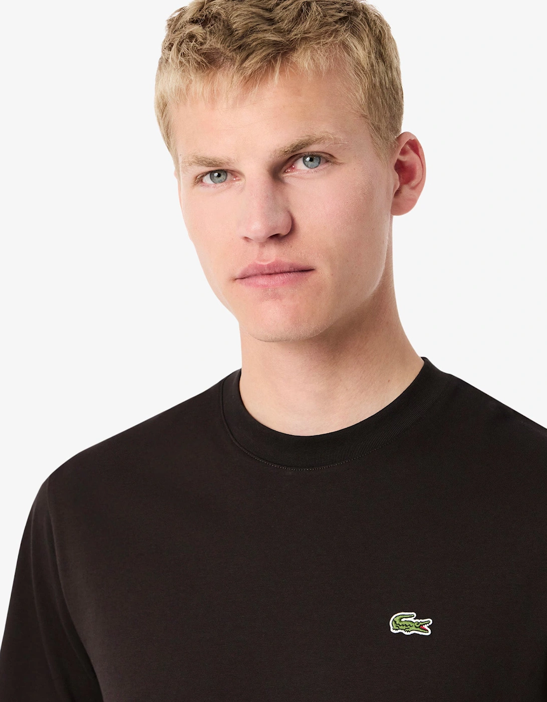 Mens Classic Fit Cotton Jersey T-Shirt - Brown SKB
