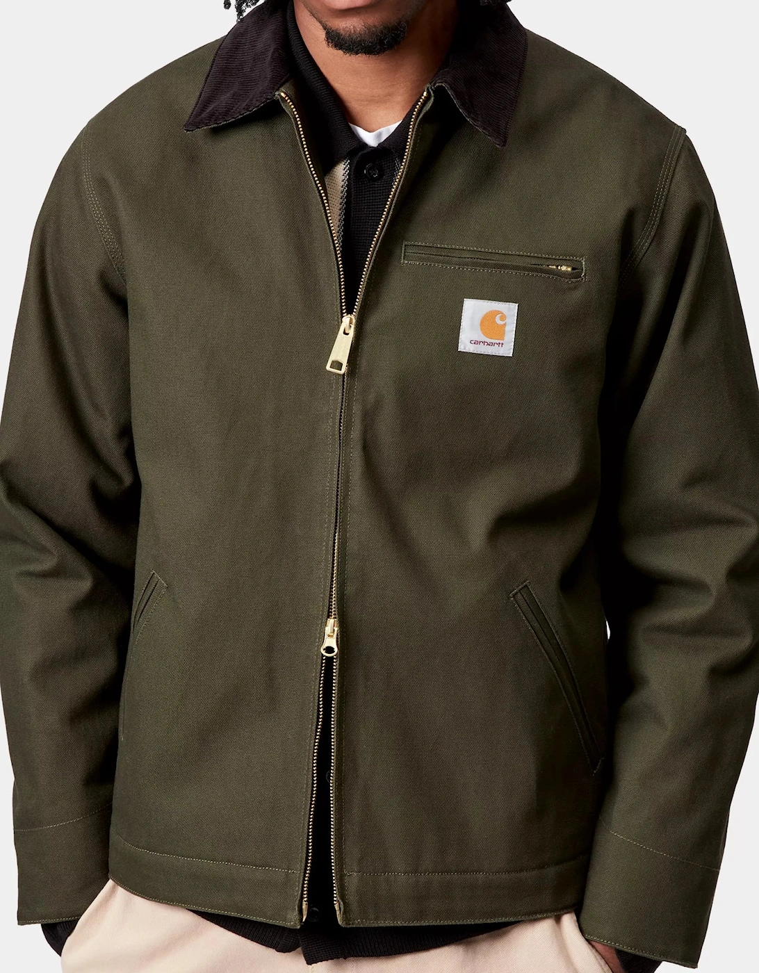 Carhartt CARHARTT DETROIT JACKET OLIVE
