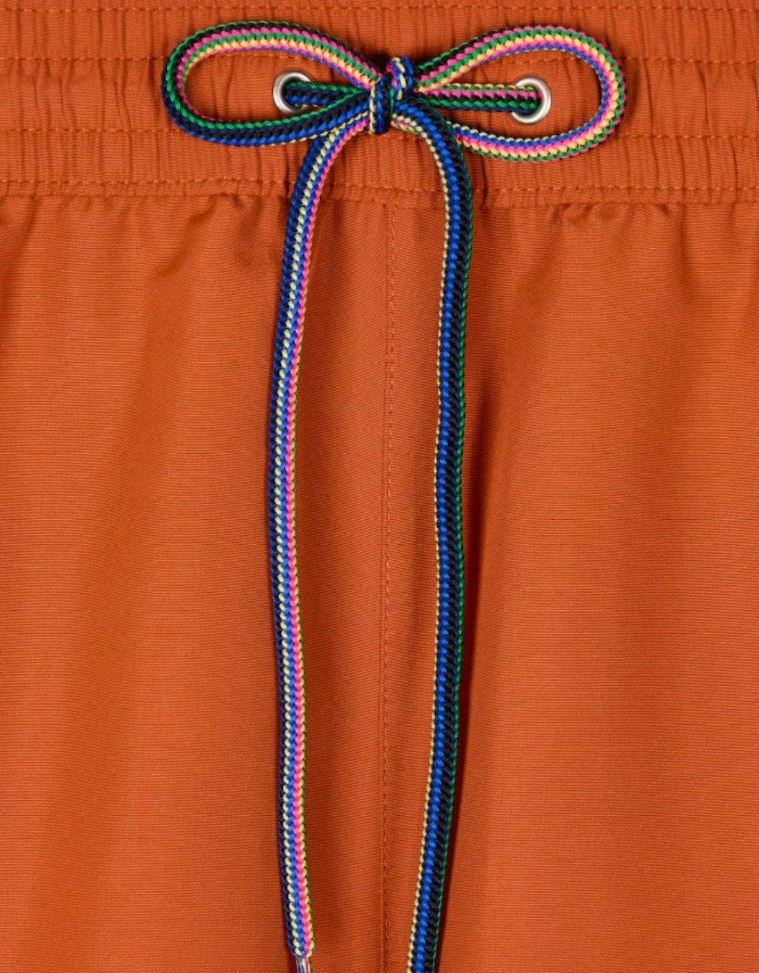 Zebra Swim Shorts, Orange