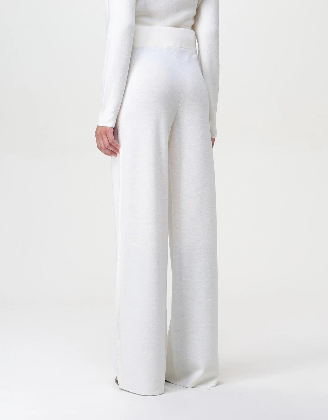 Cashmere Wide Leg Pants