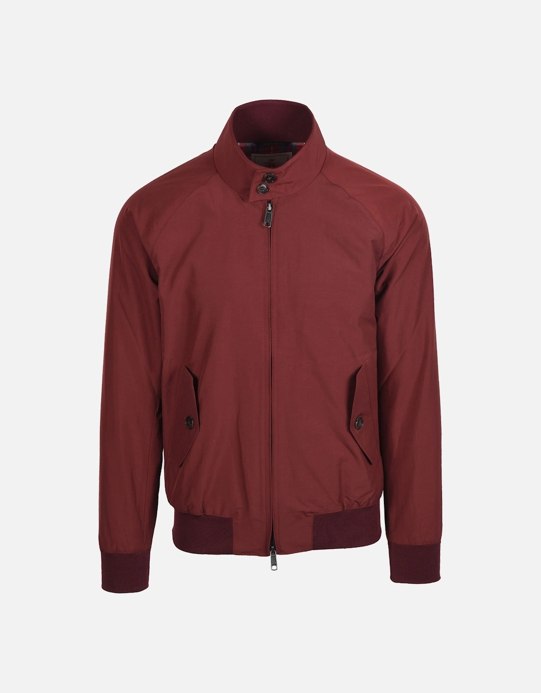 Men's Baracuta G9 Harrington Jacket Burgundy - Red - Size: 40