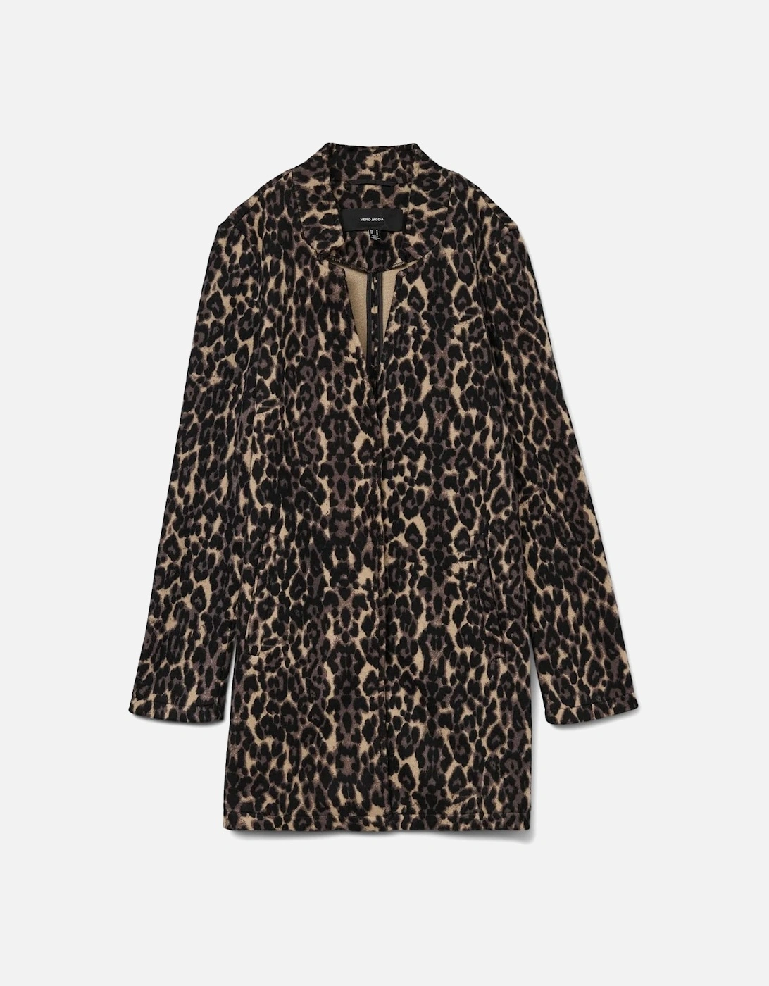 Brushed Katrine Leopard Print Jacket