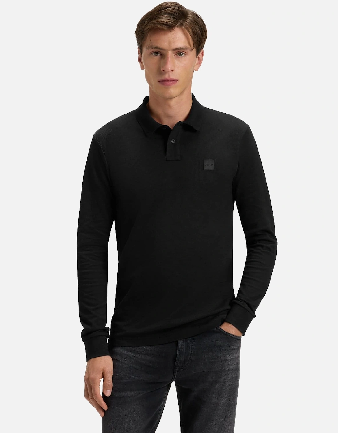 Passerby Long Sleeve Polo Shirt, 6 of 5