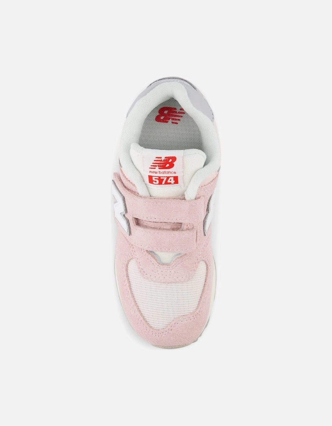Juniors 574 Hook and Loop Trainers