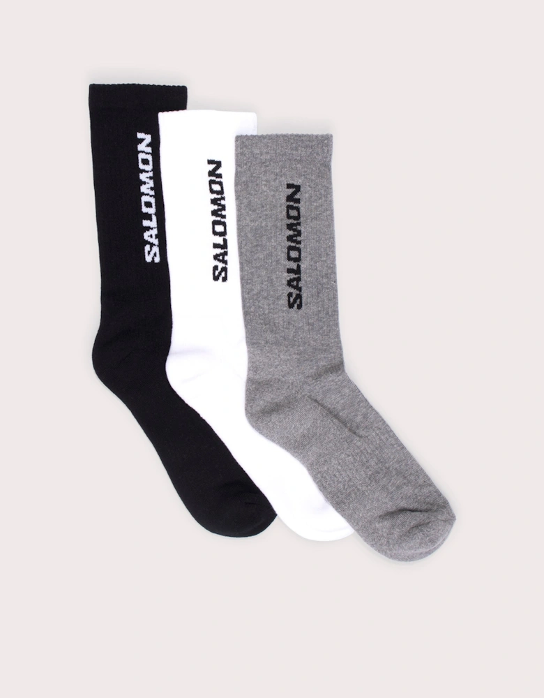 3 Pack Everyday Crew Socks