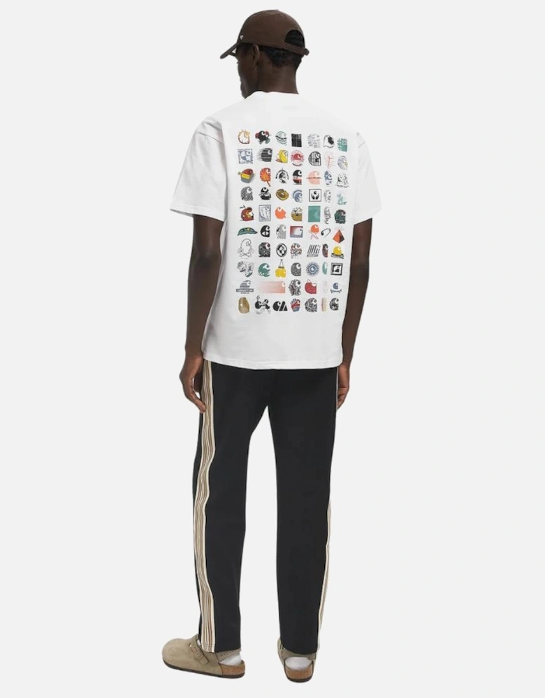 S/S C Logo Archive Organic Cotton T-Shirt - White