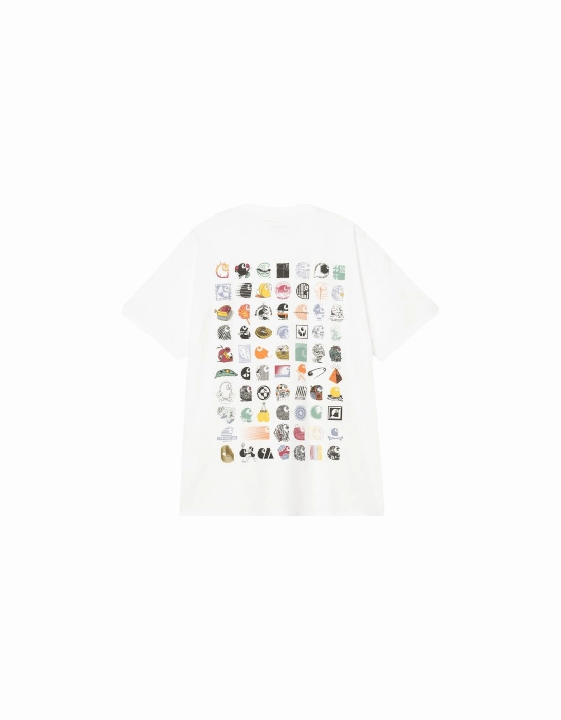 Carhartt WIP Men's S/S C Logo Archive Organic Cotton T-Shirt - White - Size: 36