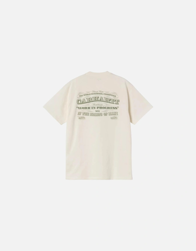S/S 3 One 3 Organic Cotton T-Shirt - Wax