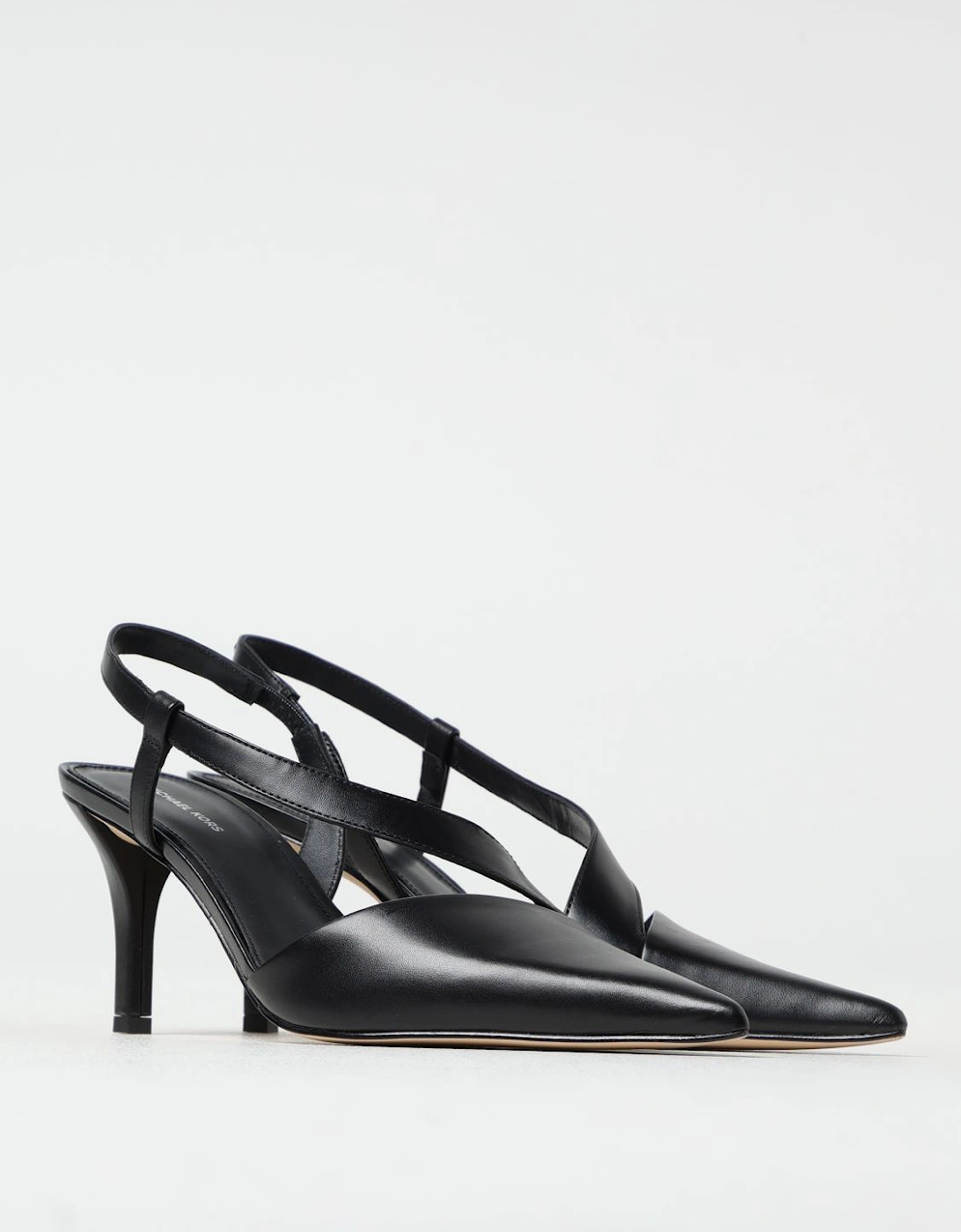 Leather Slingback Pumps