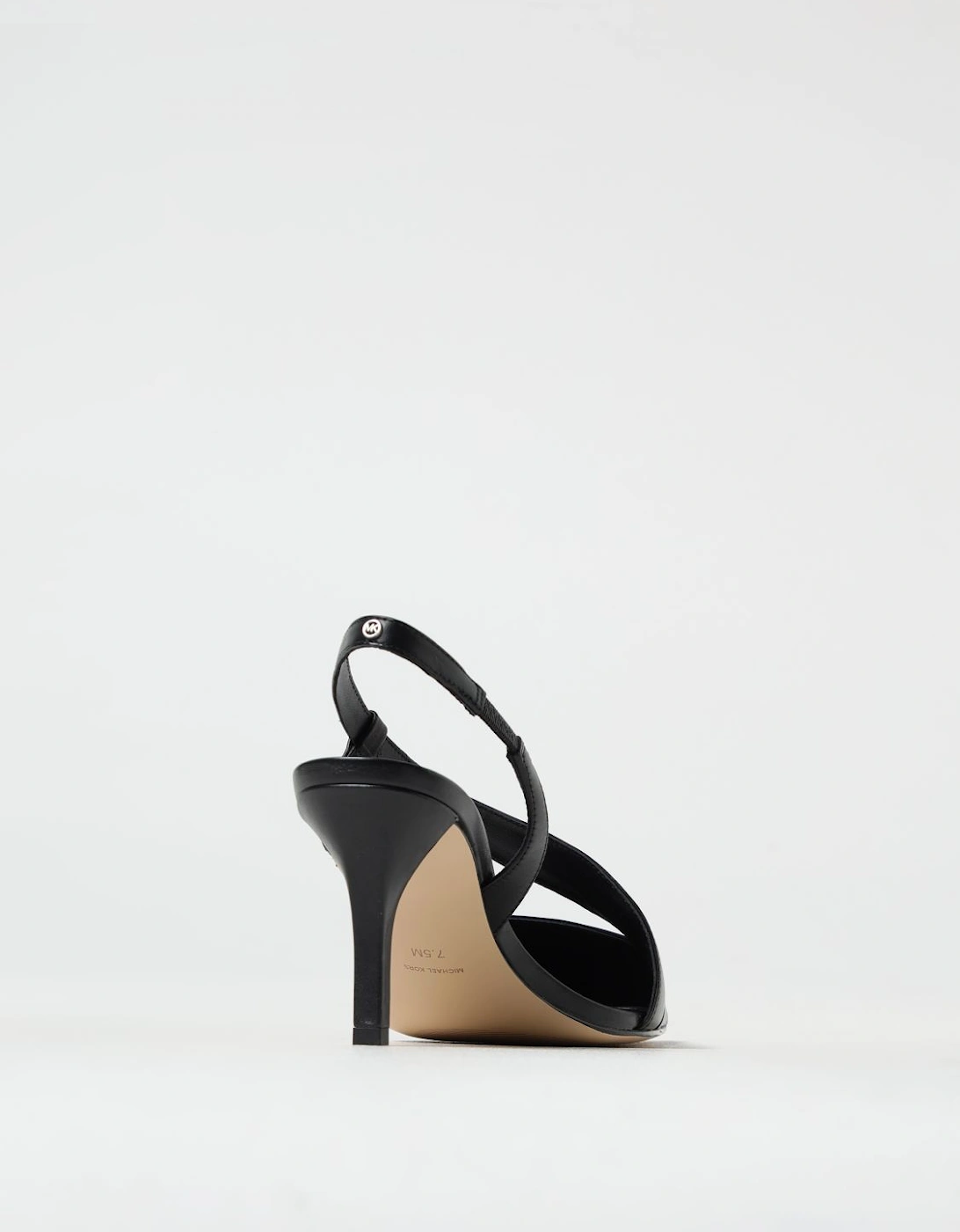 Leather Slingback Pumps