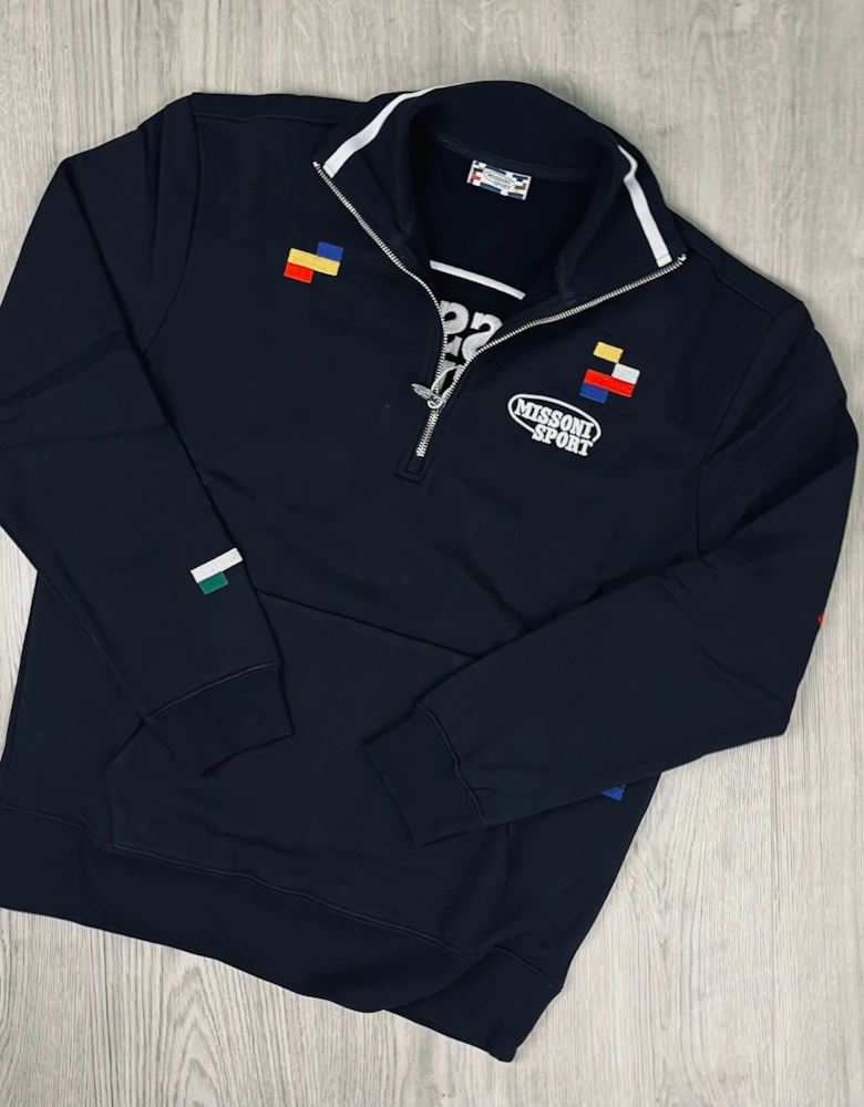 Sport Zip Sweatshirt - Black