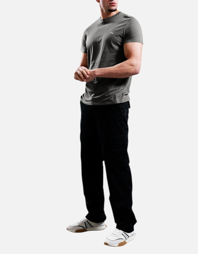 TH6709 Mens T Shirts Short Sleeve Crew Neck Soft Pima Cotton Summer Tee