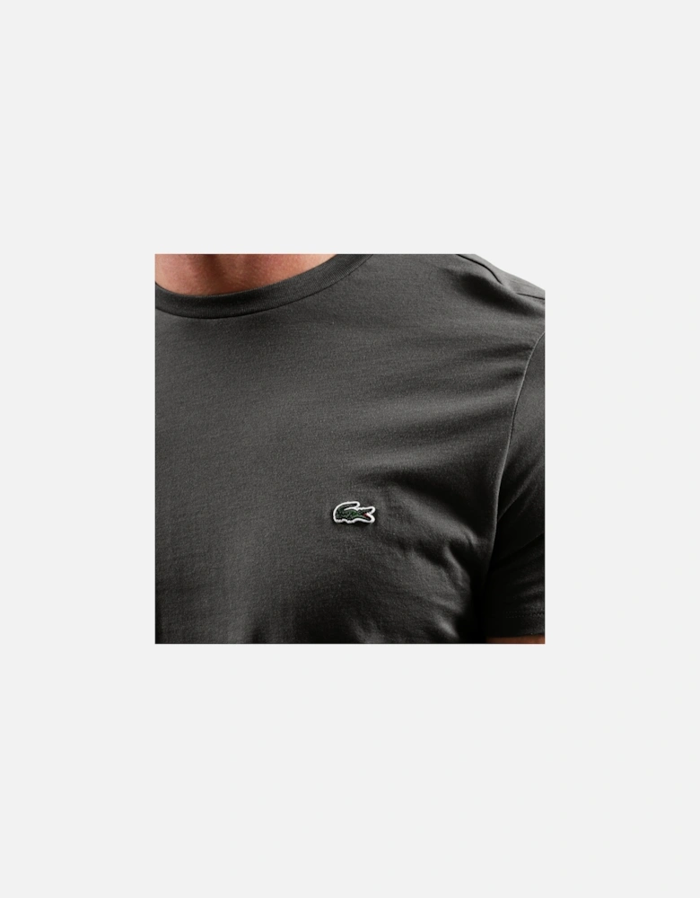 TH6709 Mens T Shirts Short Sleeve Crew Neck Soft Pima Cotton Summer Tee