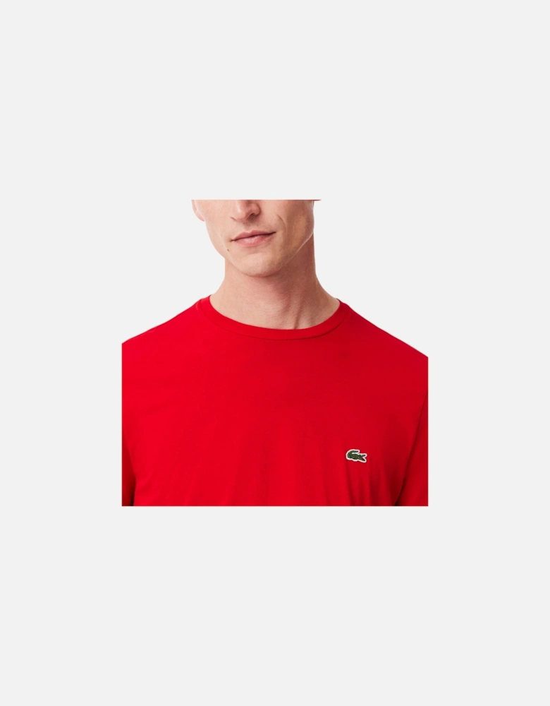 TH6709 Mens T Shirts Short Sleeve Crew Neck Soft Pima Cotton Summer Tee