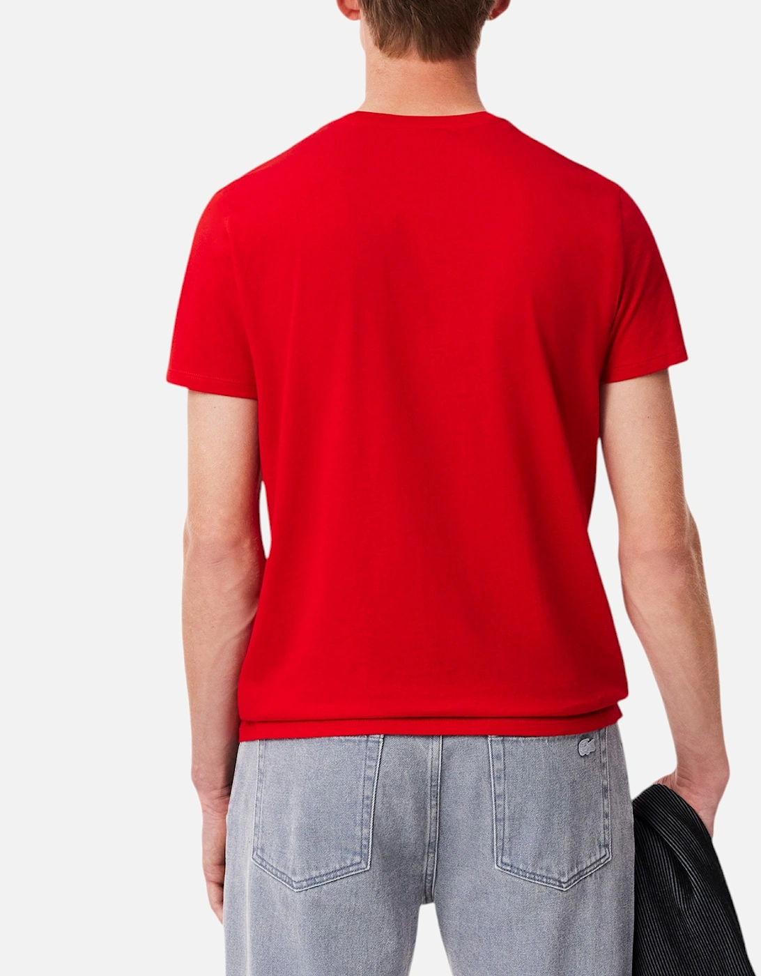 TH6709 Mens T Shirts Short Sleeve Crew Neck Soft Pima Cotton Summer Tee