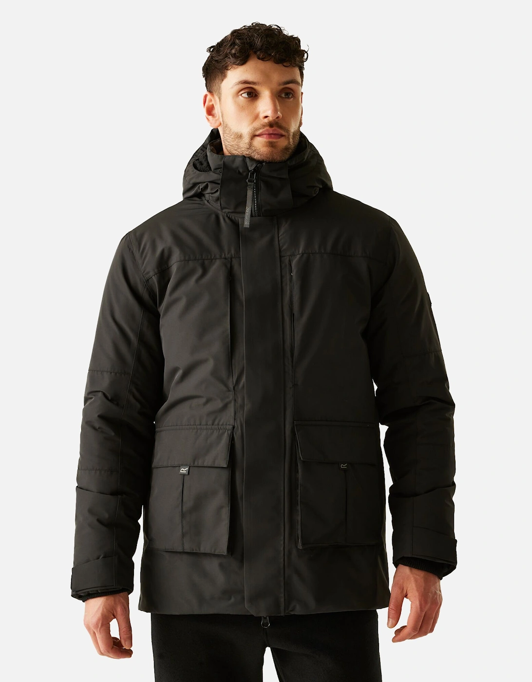 Mens Marron Insulated Waterproof Jacket