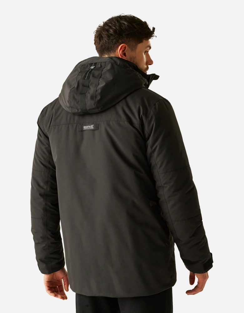 Mens Marron Insulated Waterproof Jacket