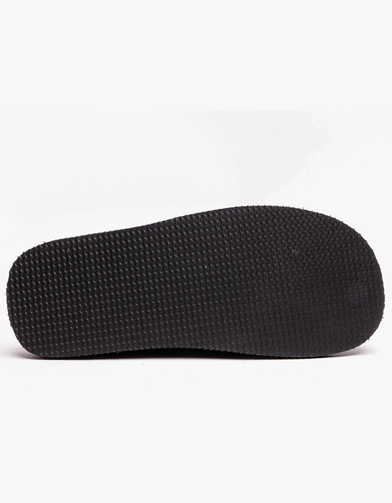 HUGO Mens Sheepskin Mules Black