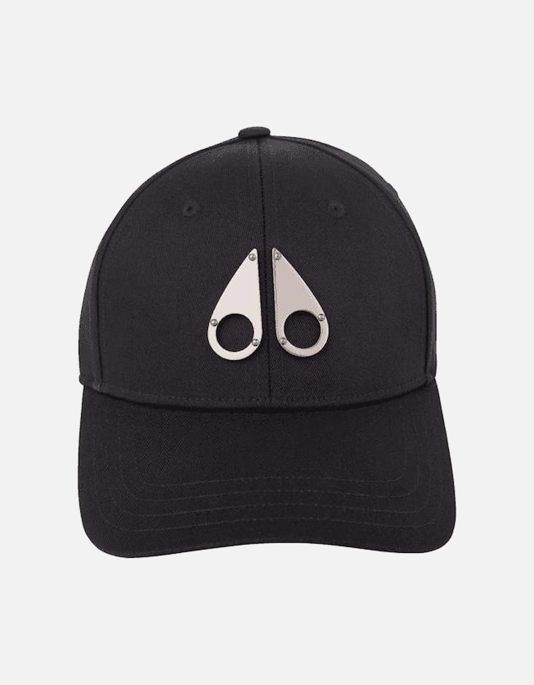 Cotton Metal Icon Logo Black/Silver Cap, 5 of 4