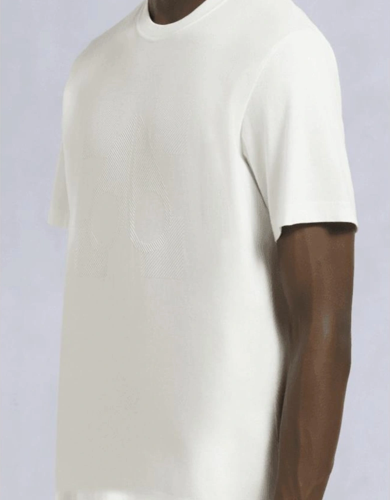 Finchley Holographic Logo White T-Shirt