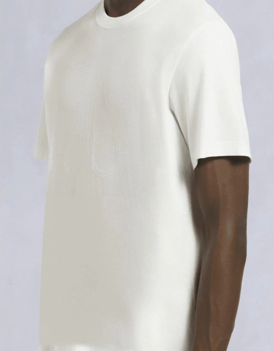 Finchley Holographic Logo White T-Shirt