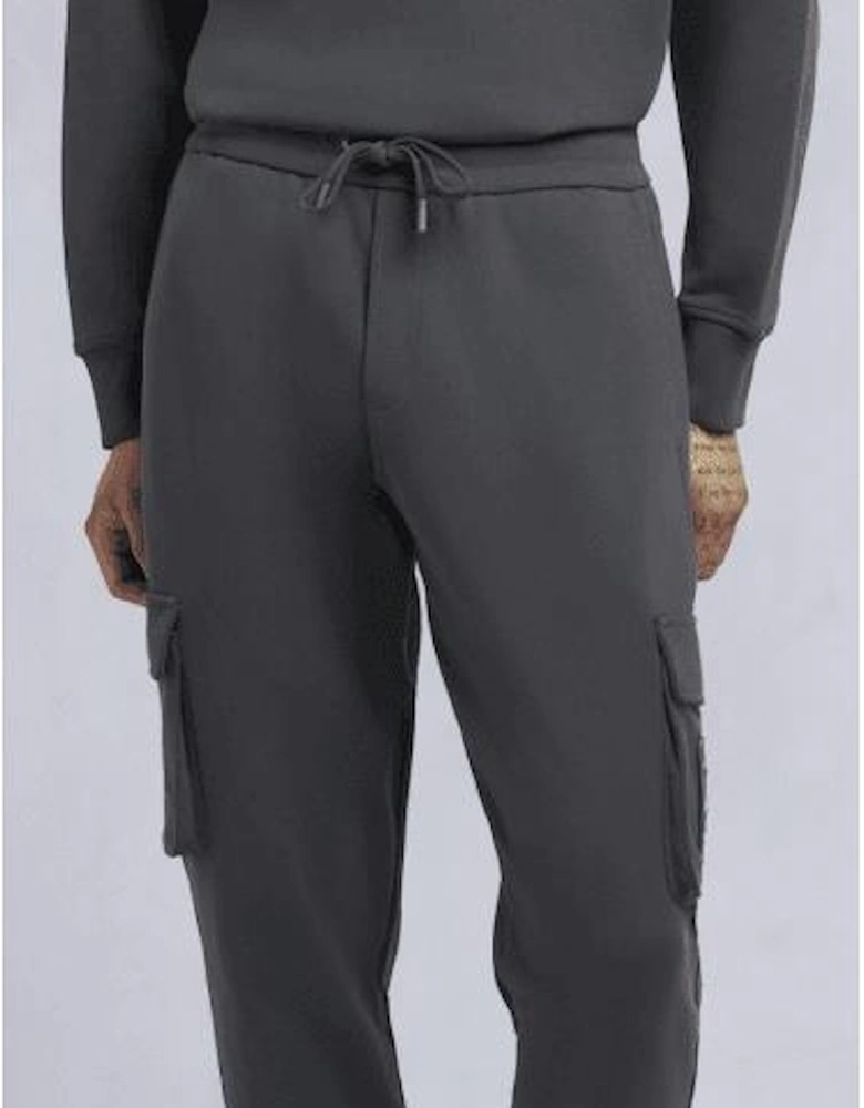 Hartsfield Crew Neck Cement Grey Cargo Tracksuit
