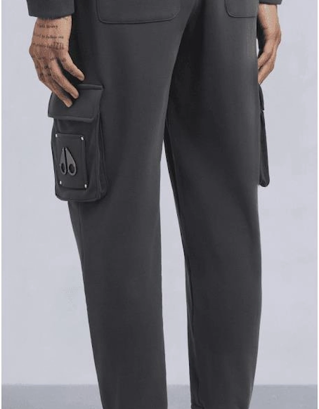 Hartsfield Crew Neck Cement Grey Cargo Tracksuit