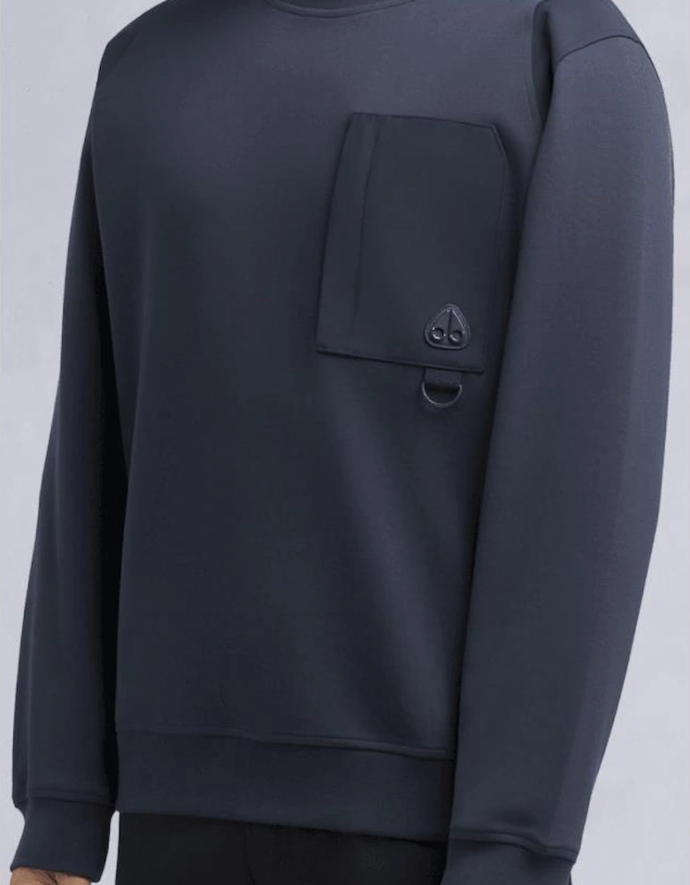 Dalon Utility Crew Neck Navy Cargo Tracksuit