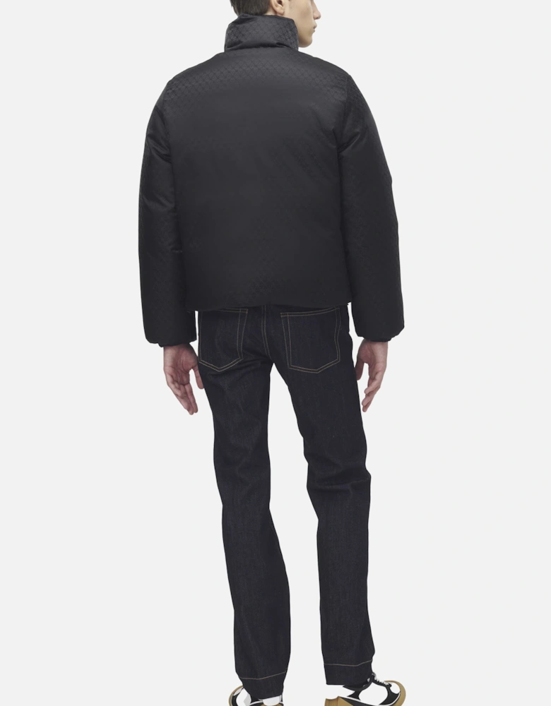 NYLON SKULL JACQUARD JACKET