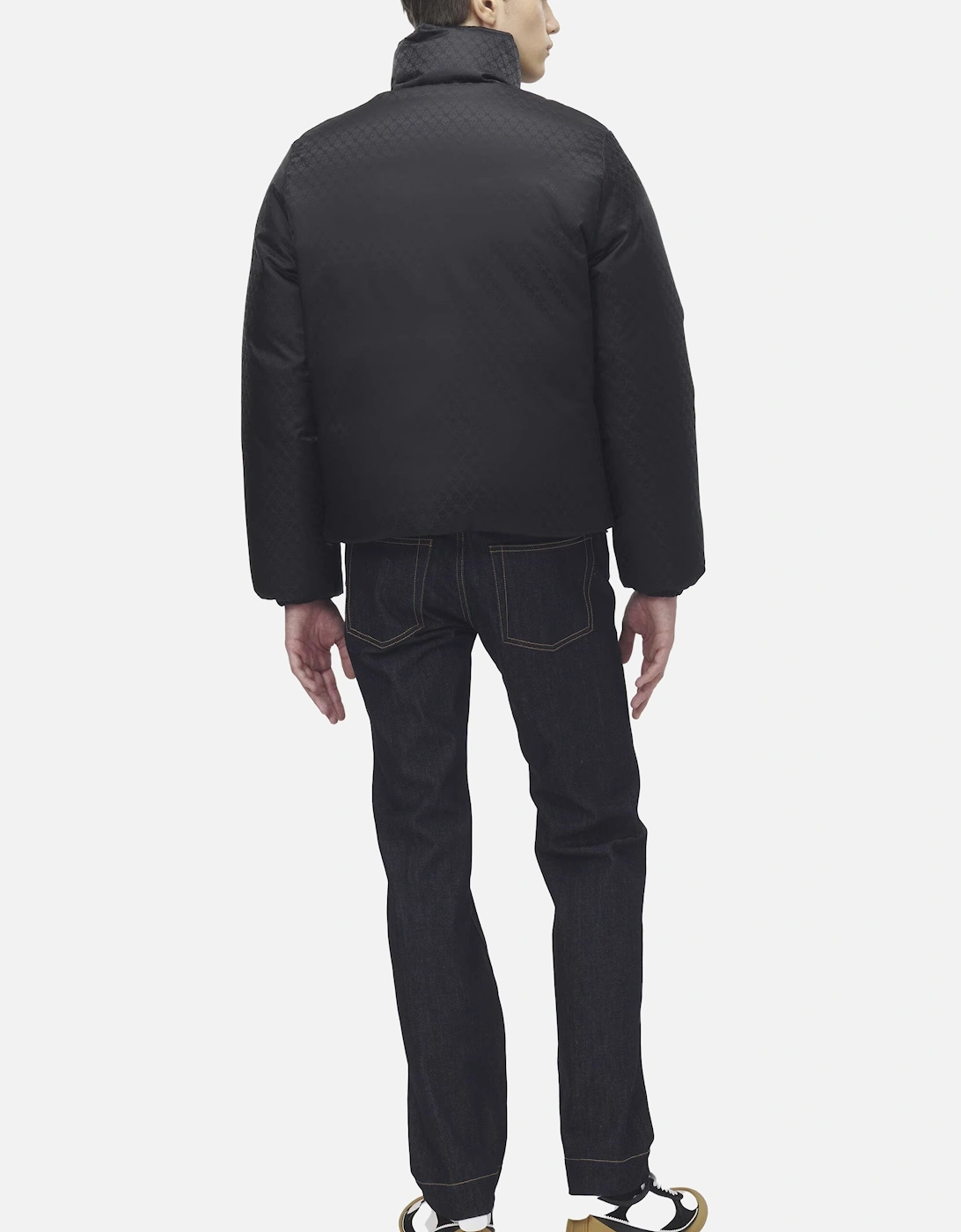 NYLON SKULL JACQUARD JACKET