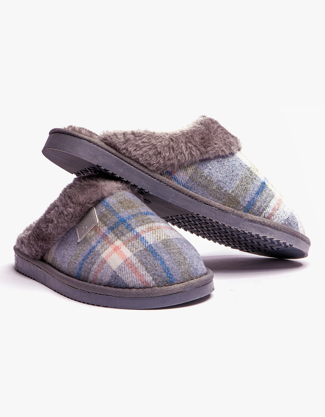Jo & Joe SHETLAND Womens Slippers Slate Grey