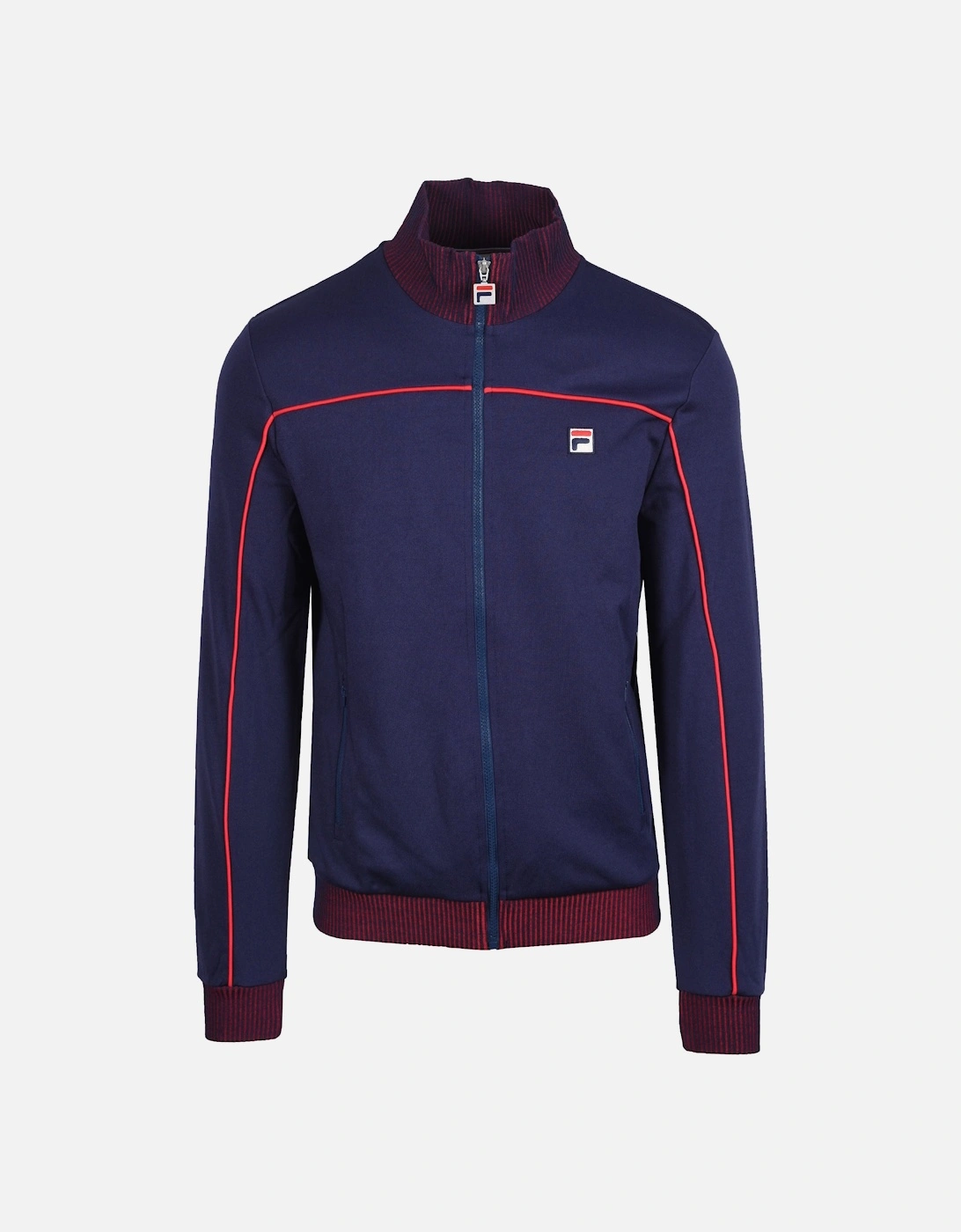 Vintage Zayn Lenticular Track Top Navy/Red, 4 of 3