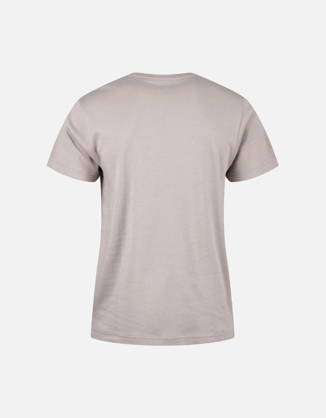 Centre Fold T-Shirt - Cement Black