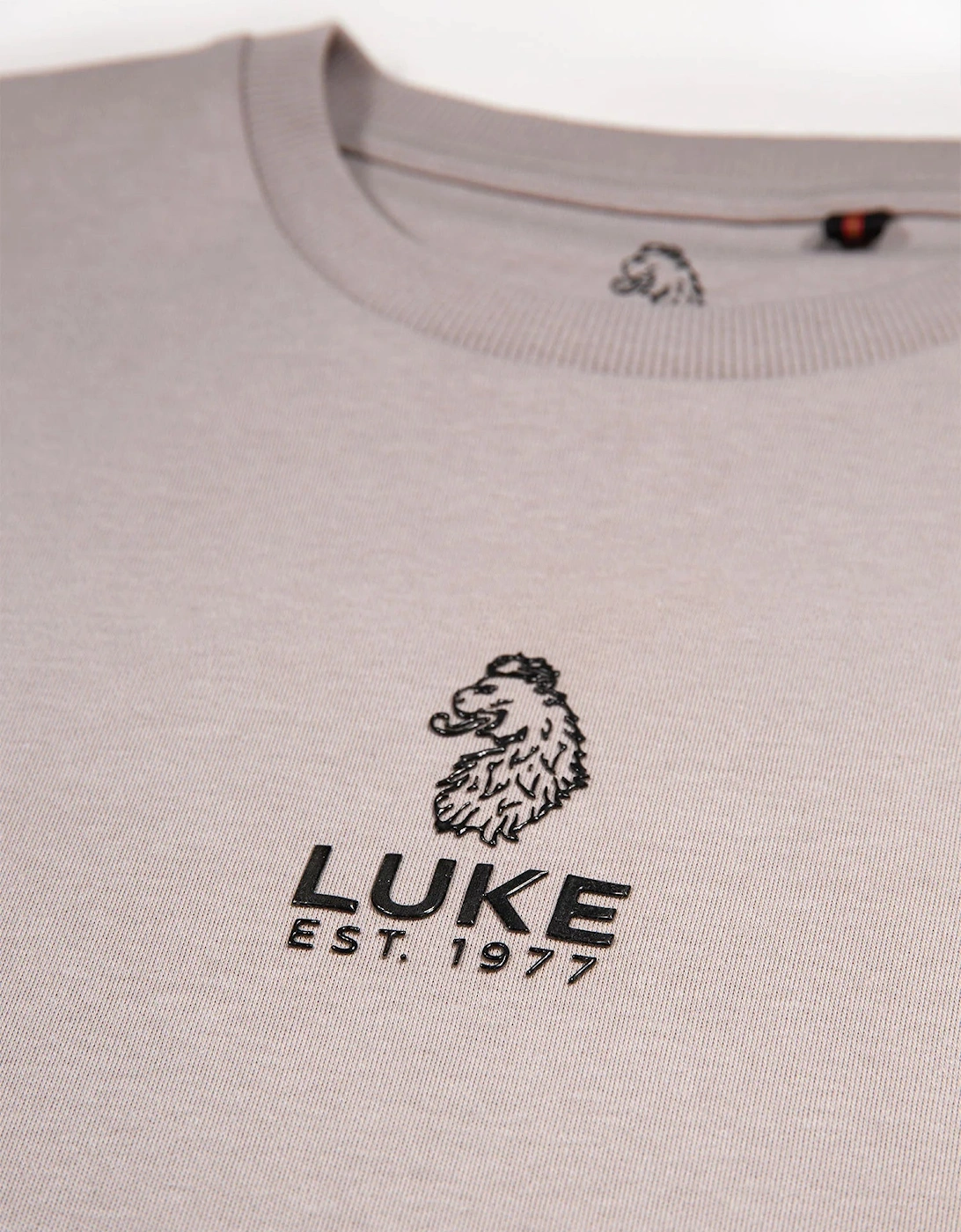 Centre Fold T-Shirt - Cement Black