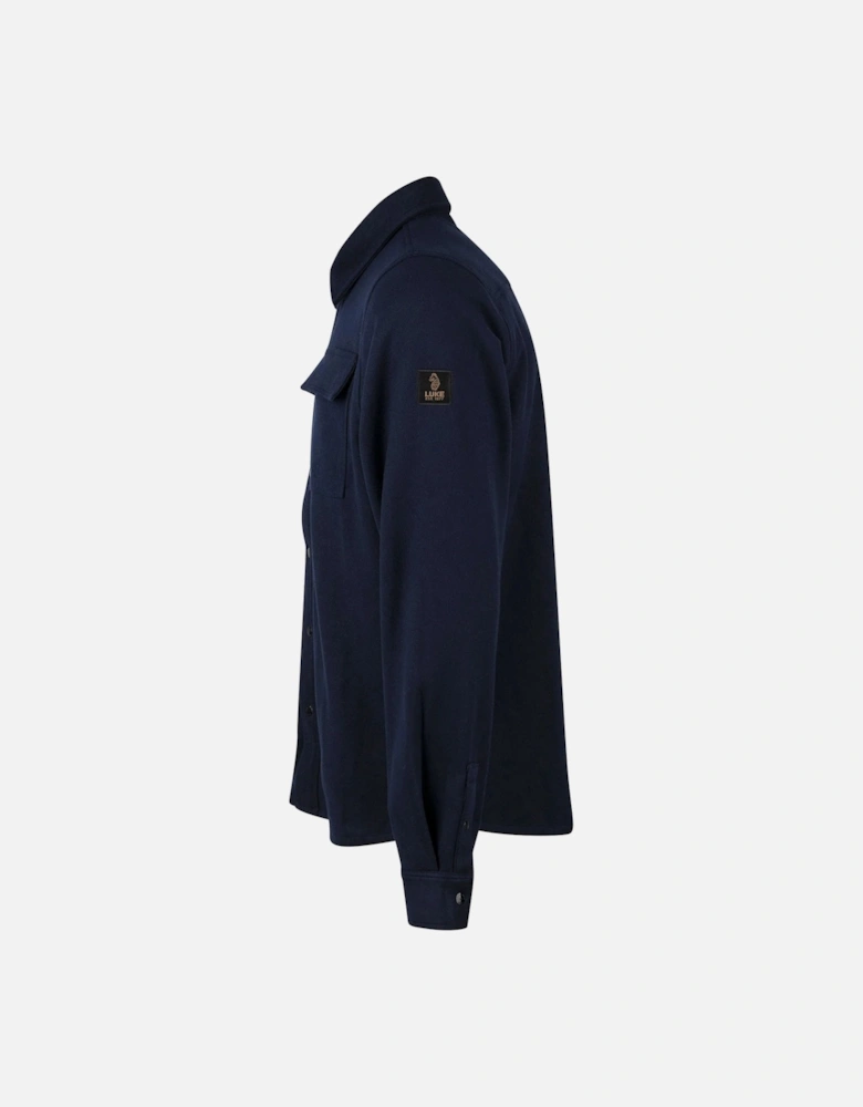 Ettrick Soft Overshirt - Navy Blue