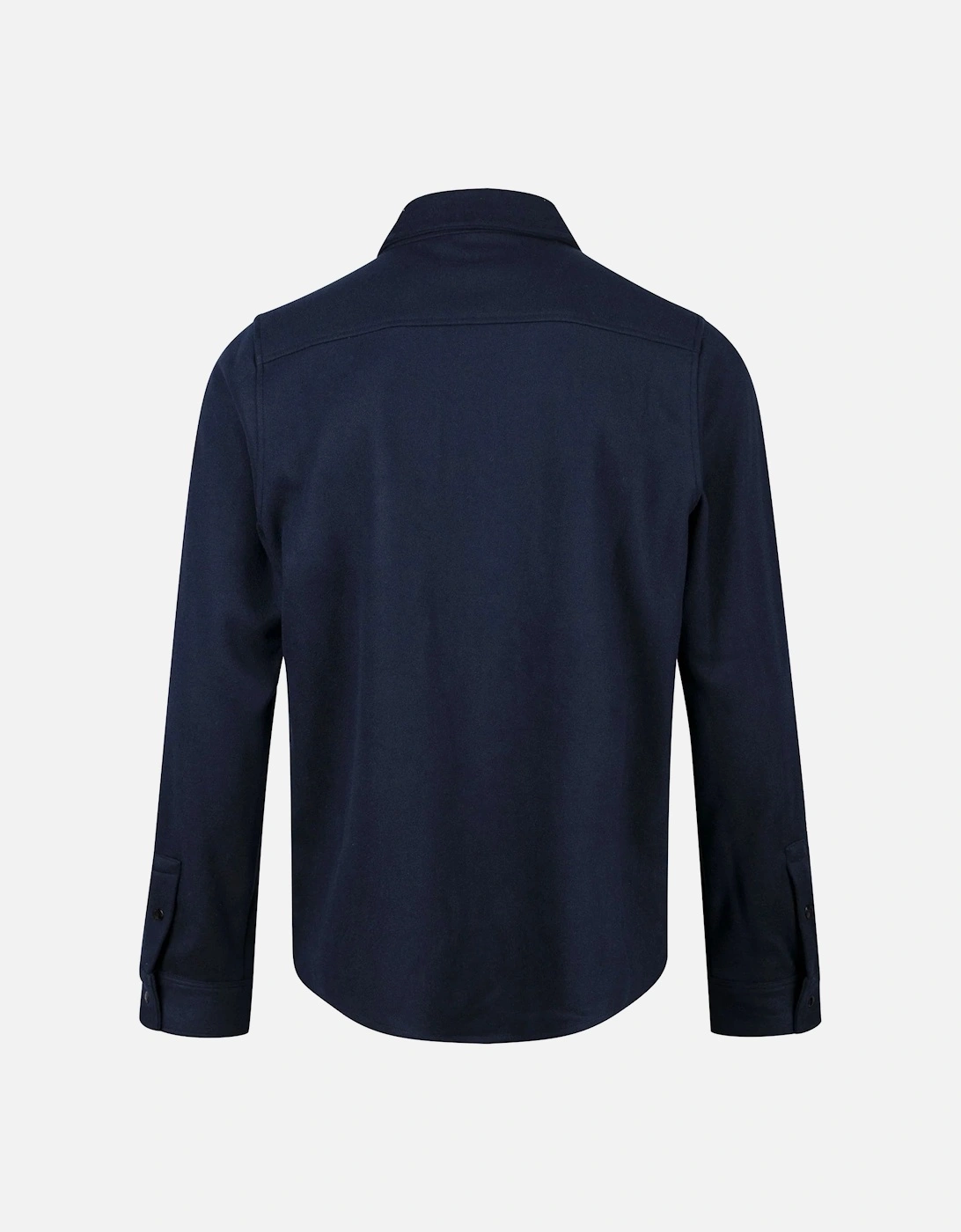 Ettrick Soft Overshirt - Navy Blue