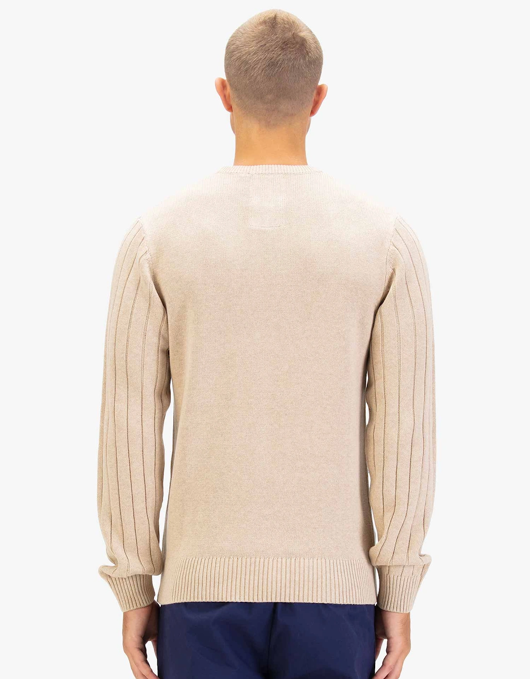 Mitcham Cable Knit Jumper - Stone