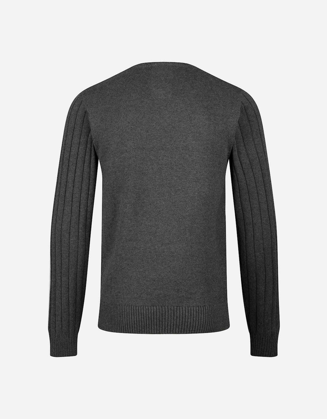 Mitcham Cable Knit Jumper - Charcoal