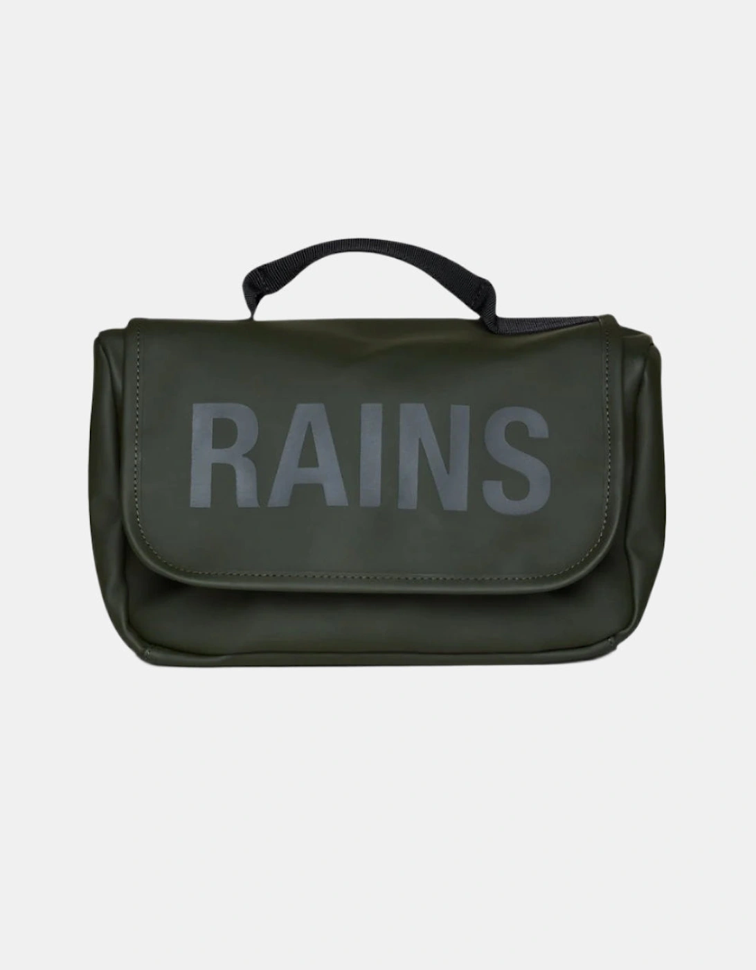 Rains Unisex Green Texel Wash Bag - 03 - Size: One Size