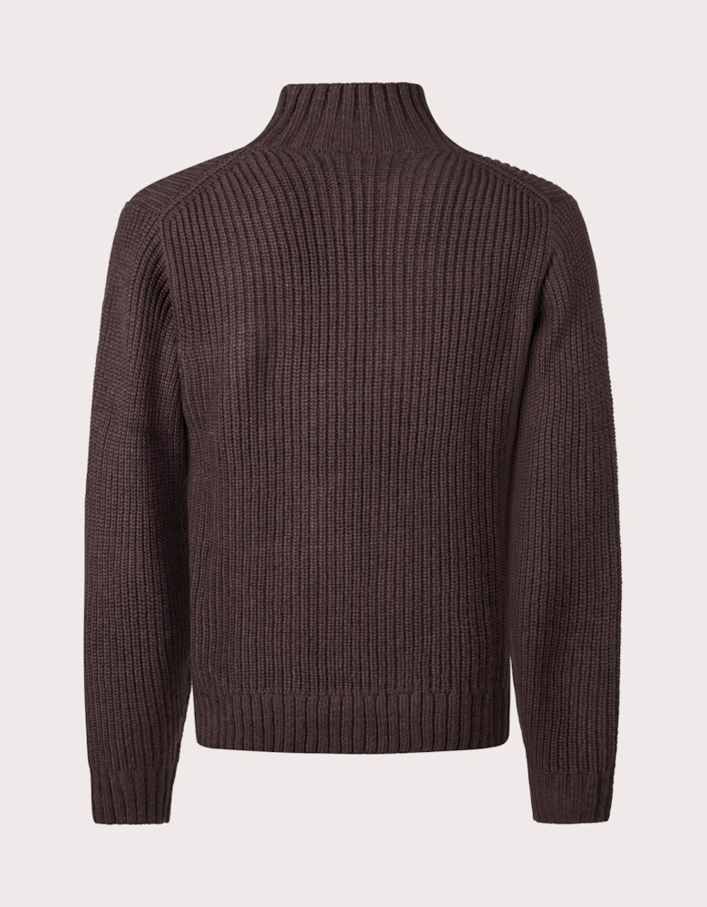 Detroit Quarter Zip Knit