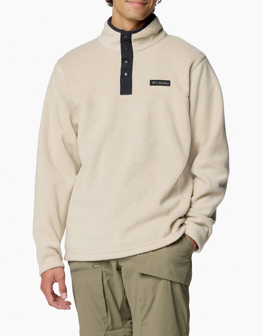Columbia Steens Mountain Half Snap Fleece - Tan - Size: Medium