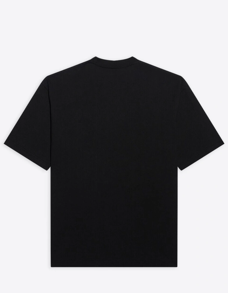 CALIFORNIA HAWAIIAN TEE BLACK
