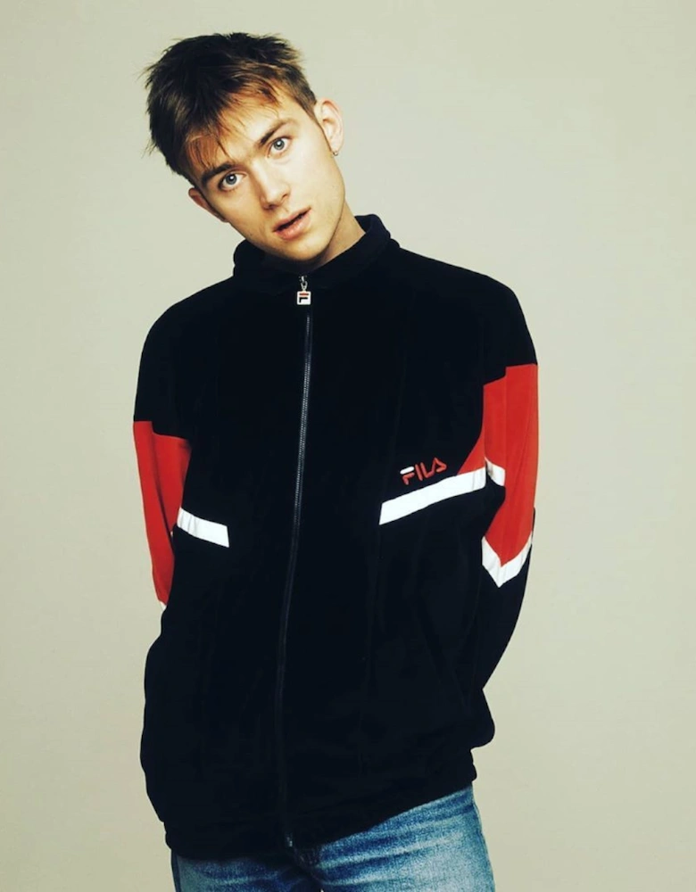 Vintage Albarn Track Jacket Navy/White/Red