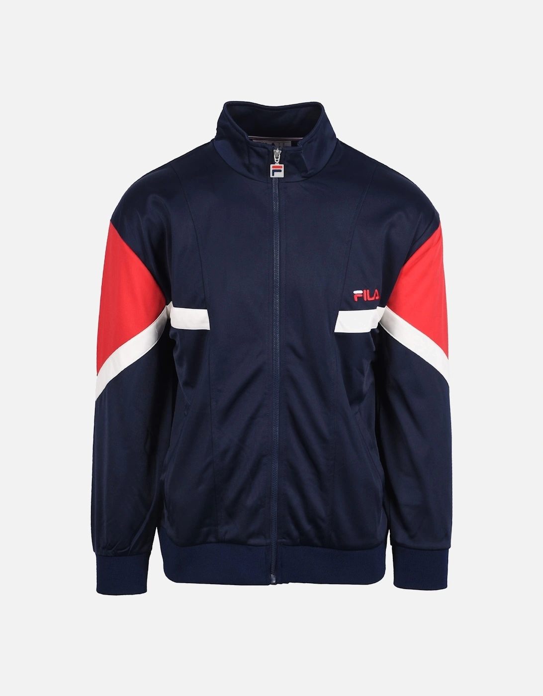 Vintage Albarn Track Jacket Navy/White/Red, 5 of 4